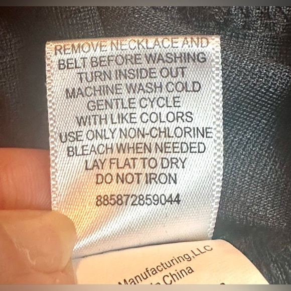 Kintworks Pull Over Toil Black/White Dress youth size 12 - Picture 10 of 12